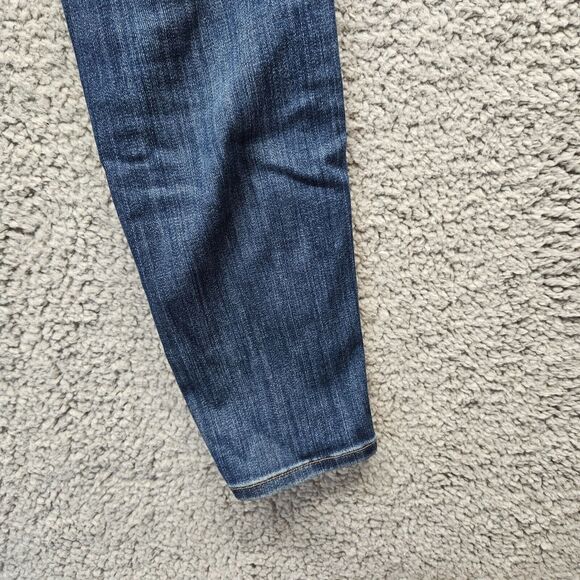 Madewell Jeans‎ Womens Size 27T Blue Denim 10" High-Rise Skinny - Picture 11 of 15